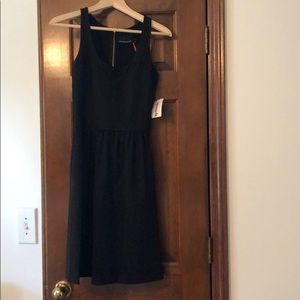 Cynthia Rowley Black Racerback Dress